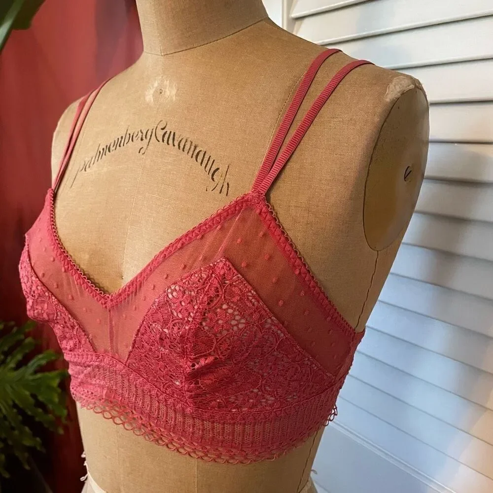 VICTORIA’S SECRET | dusty rose bralette M - Picture 3 of 9